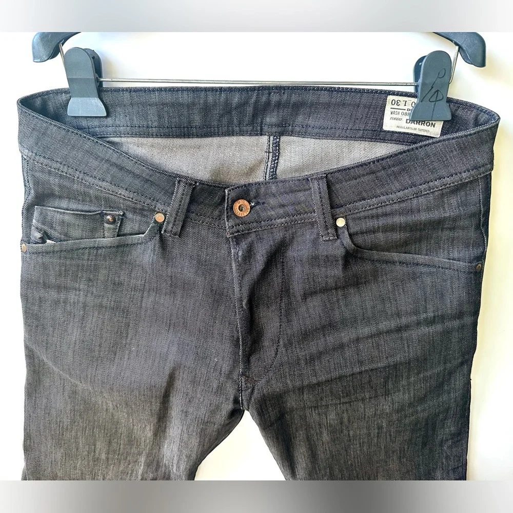 EUC Diesel Darron Men's Gray Jeans, Wash 08821 Stretch Gray, 30/30